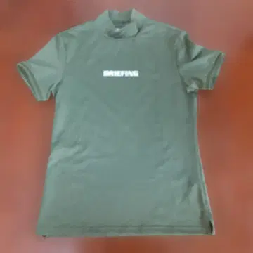 새상품급 BRIEFING 올리브 그린 셔츠 S
