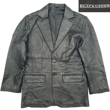 고급 램 가죽 BLACK LEDER 양가죽 테일러드 자켓 블랙 SJ869