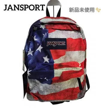 미사용 새상품 JANSPORT 잔스포츠 백팩 국기 USA