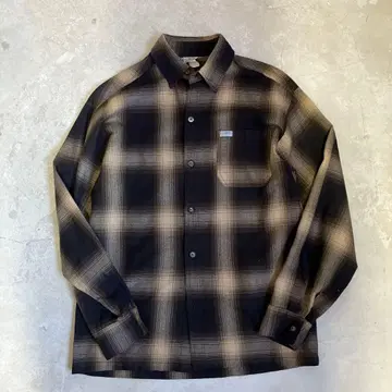 caltop 체크 셔츠