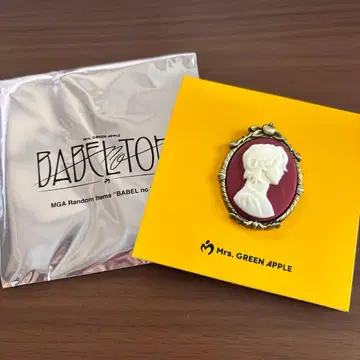 Mrs. GREEN APPLE 바벨탑 가챠 랜덤 카메오 핀즈