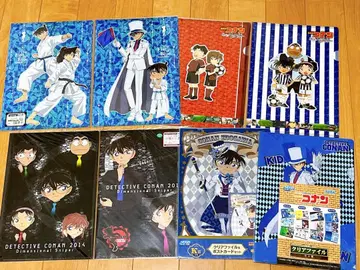 [미사용 새상품] 명탐정 코난 클리어 파일 세트