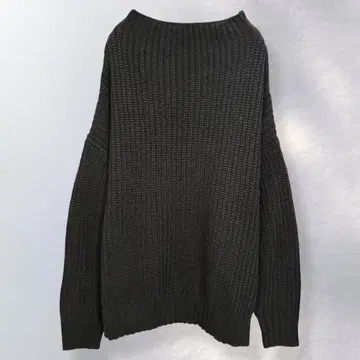 아줄바이마우지 오버 사이즈 니트 스웨터 심플 L [ b151