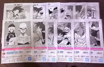 제일복권 드래곤볼 40주년 G상 클리어 파일 12종