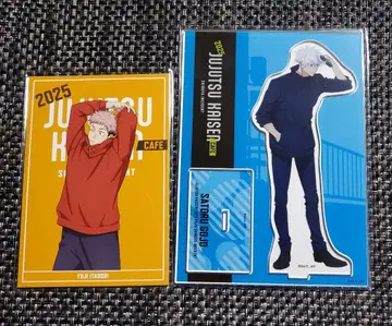 주술회전 카페 고죠 사토루 아크릴 스탠드 엽서