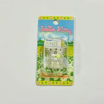 헬로키티 플라워 엔젤 지퍼 마스코트