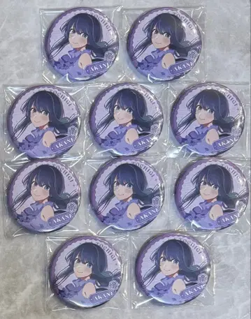 최애의 아이 쿠로카와 아카네 캔뱃지 납량제 도치기