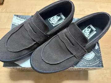 VANS 반스 로퍼 스웨이드 브라운 25.5cm