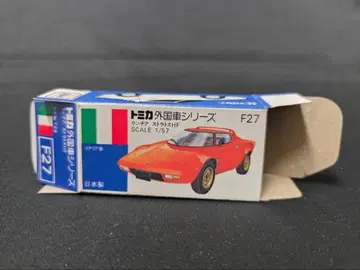 토미카 파란 상자 F27 란치아 스트라토스 HF (일본제) 빈 박스