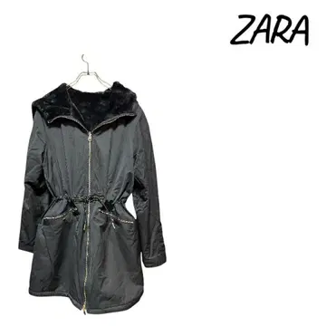 [ 새상품급 ] ZARA 블랙 퍼 자켓 S - M 사이즈