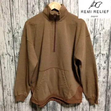 REMI RELIEF x BRIEFING 속기모 풀오버 맨투맨