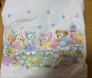 디즈니 컴파인드 스프링 후드티 더피 L