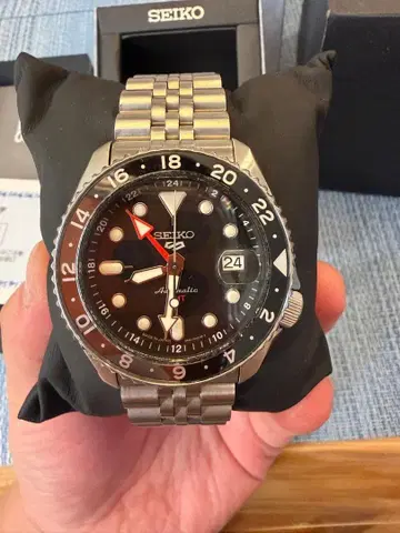 세이코 5 스포츠 GMT SBSC001 SSK001 세이코
