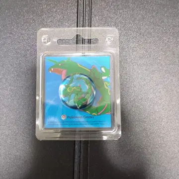 포켓몬 센터 2004년 캔뱃지 레쿠자 당시 물품