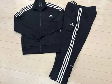 adidas 블랙 저지 세트
