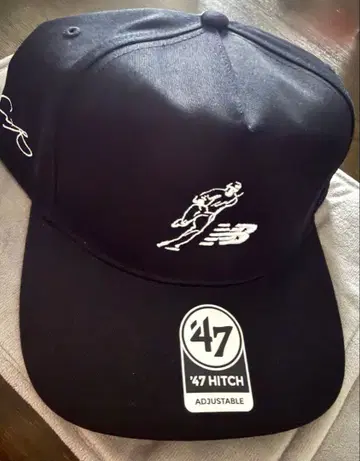 [ 새상품 ] 오타니 쇼헤이 캡 자수입 한정판 뉴발란스 블랙