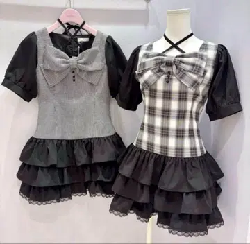 evelyn 빅 리본 티어드 OP