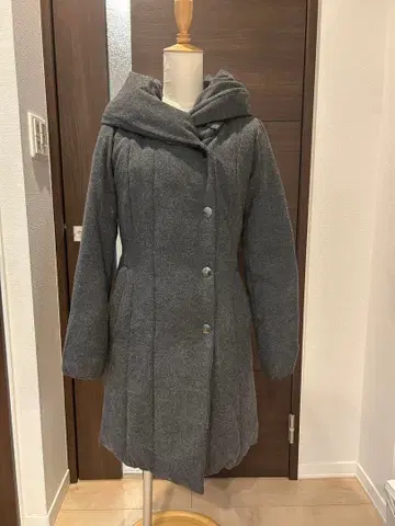 ANAYI 그레이 코트 캐시미어 38