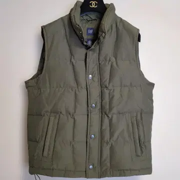 GAP 다운 베스트 M 사이즈 올리브 M