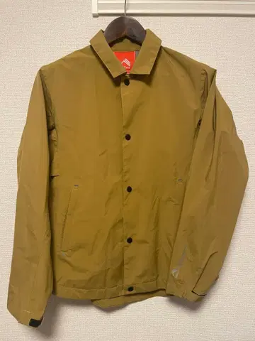 카키 나일론 자켓 버튼식