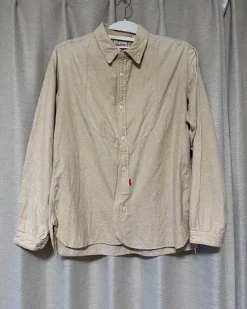 아나크로노름 Anachronorm 아이보리 셔츠 기모 S 사이즈