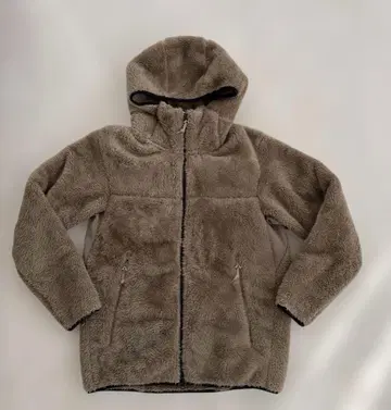 유니클로 방풍 퍼 플리스 풀 집업 후드티 M 사이즈 341-429189