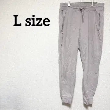 [ L ] 그레이 다이나믹 플리스 조거 팬츠 스웨트 팬츠