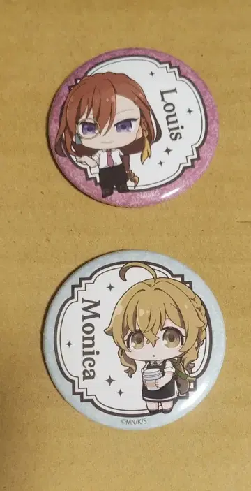 사일런트 위치 캔뱃지 모니카 루이스