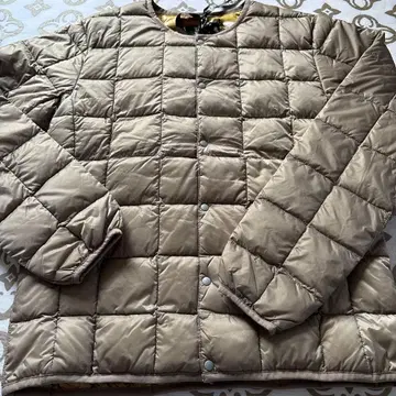 TAION 베이지 다운 자켓 S 사이즈
