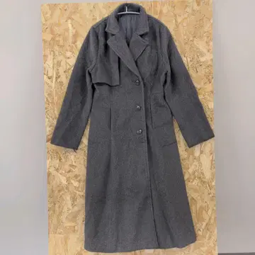 LOUERE 그레이 여성용 롱 코트