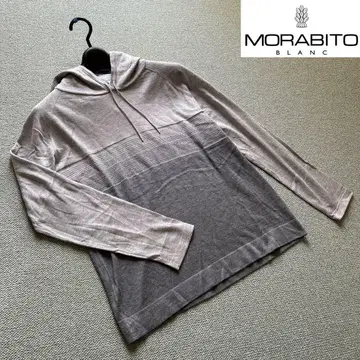 MORABITO 긴팔 니트 그라데이션 후드티