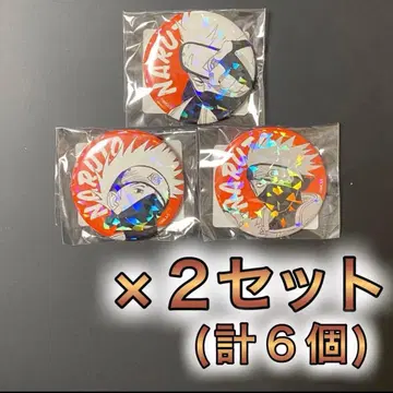 나루토 올스타 캔뱃지 [ 카카시 ] 3종 x 2세트