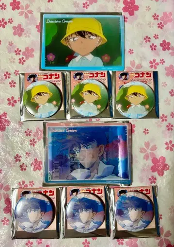 명탐정 코난 남도일(쿠도 신이치) 캔뱃지 굿즈 묶음 판매