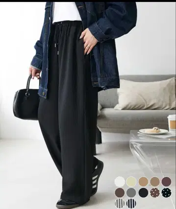 DISCOAT 드레이프감 이지 팬츠