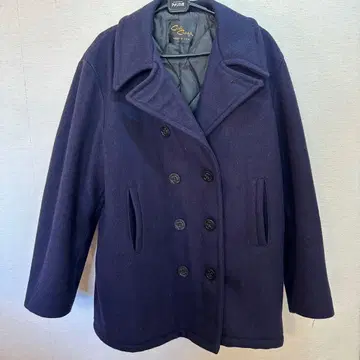 Cal Craft 네이비 피 코트 L 사이즈