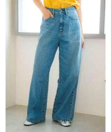 ungrid 빈티지 루즈 와이드 데님 26inch