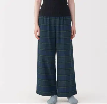 무인양품 플란넬 롱 팬츠 XL