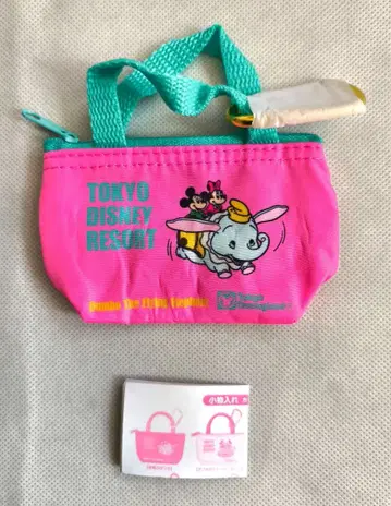 디즈니 캡슐 토이 미니 파우치 하늘을 나는 덤보