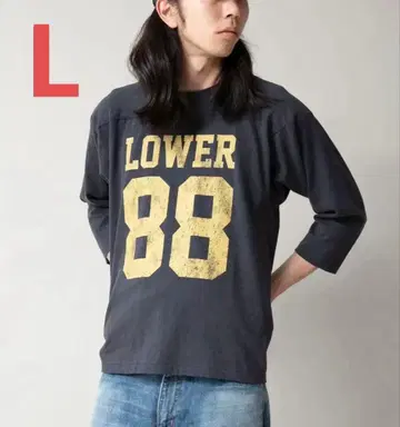 젬블 Johnbull 풋볼 T셔츠 7부 소매 L