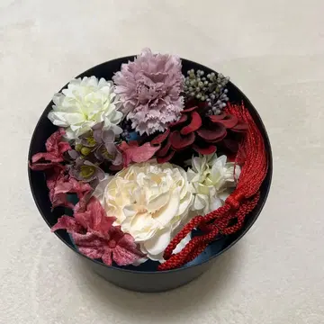 플라워 머리 장식 성인식 사전 촬영 졸업식