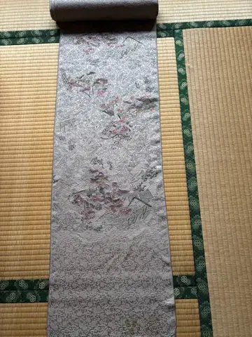 옷감 탄고 크레이프 원단 순수 실크 미사용