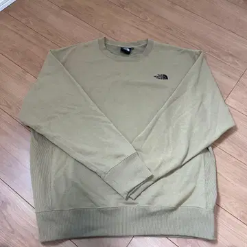 THE NORTH FACE 베이지 맨투맨 XL