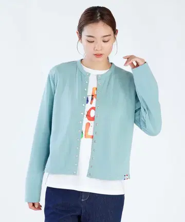 새상품 에네스베 오가닉 코튼 멜톤 가디건 프레션 2