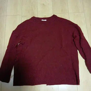 사이후쿠 몸을 감싸는 / 천축 편직 풀오버 뒷면 슬릿 포함