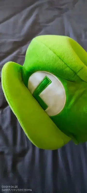 USJ 공식 루이지 그린 컬러 모자