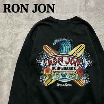 RON JON 론존 양면 프린트 원 포인트 착용감 M 맨투맨