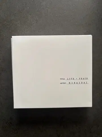 히라이 다이 LOVE+PEACE CD