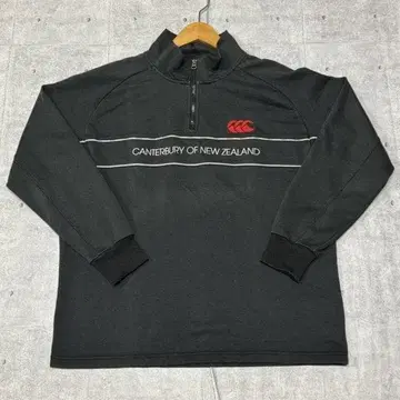 CANTERBURY OF NEW ZEALAND 하프 지퍼 맨투맨