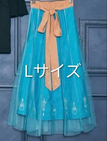 디즈니 시마무라 치하루 겨울왕국 엘사 스커트 L 사이즈