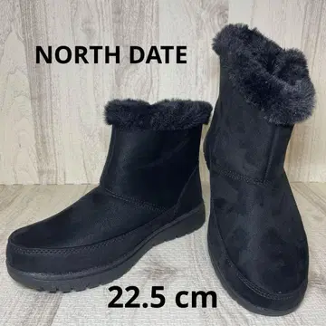 North Date 노스데이트 방한 부츠 스파이크 포함 22.5cm 블랙